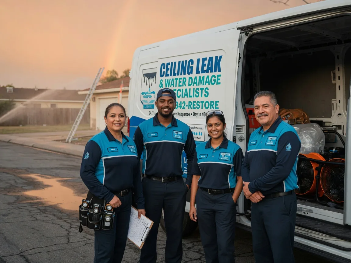Ceiling Leak Cleanup company in Langtry, TX