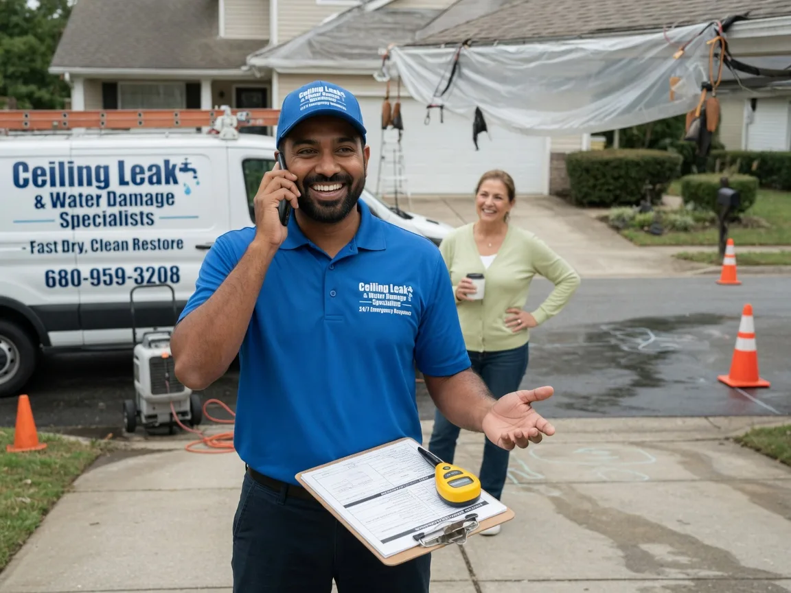 Ceiling Leak Cleanup Langtry, TX FAQs